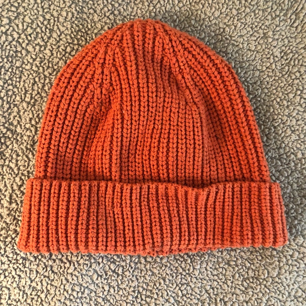 Coral Pink Orange A New Day Beanie Winter Knit Hat - OS
